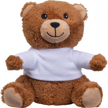 Logotrade promotional product image of: Plush teddy bear HELSINKI